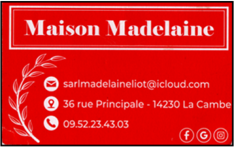 BOULANGERIE DE LA CAMBE - MAISON MADELAINE